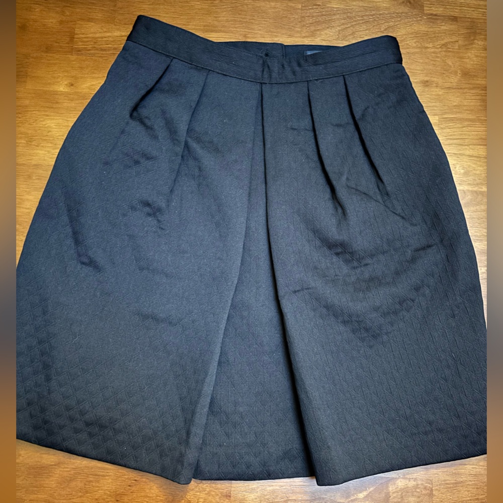 Worthington Black Women's Skirt with long pleats